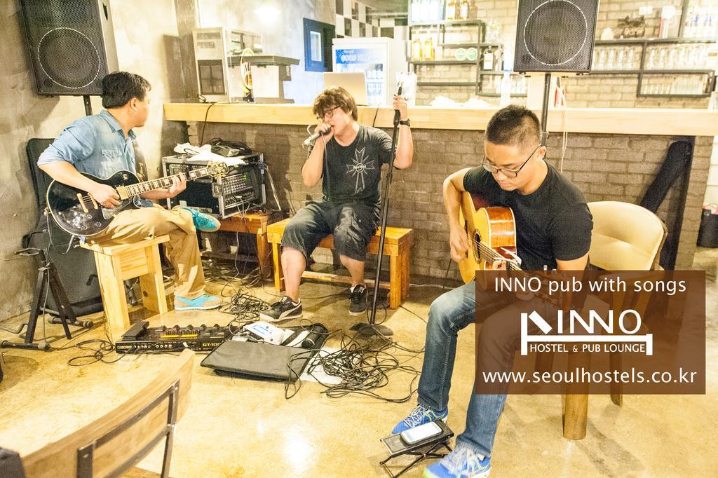 Inno Hostel & Pub Lounge Hongdae Seoul Exterior photo